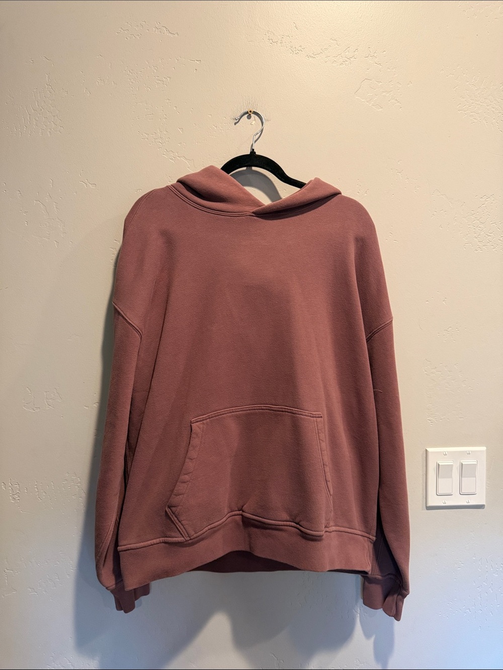 Abercrombie & Fitch Dusty Rose Hooded Pullover Sweater